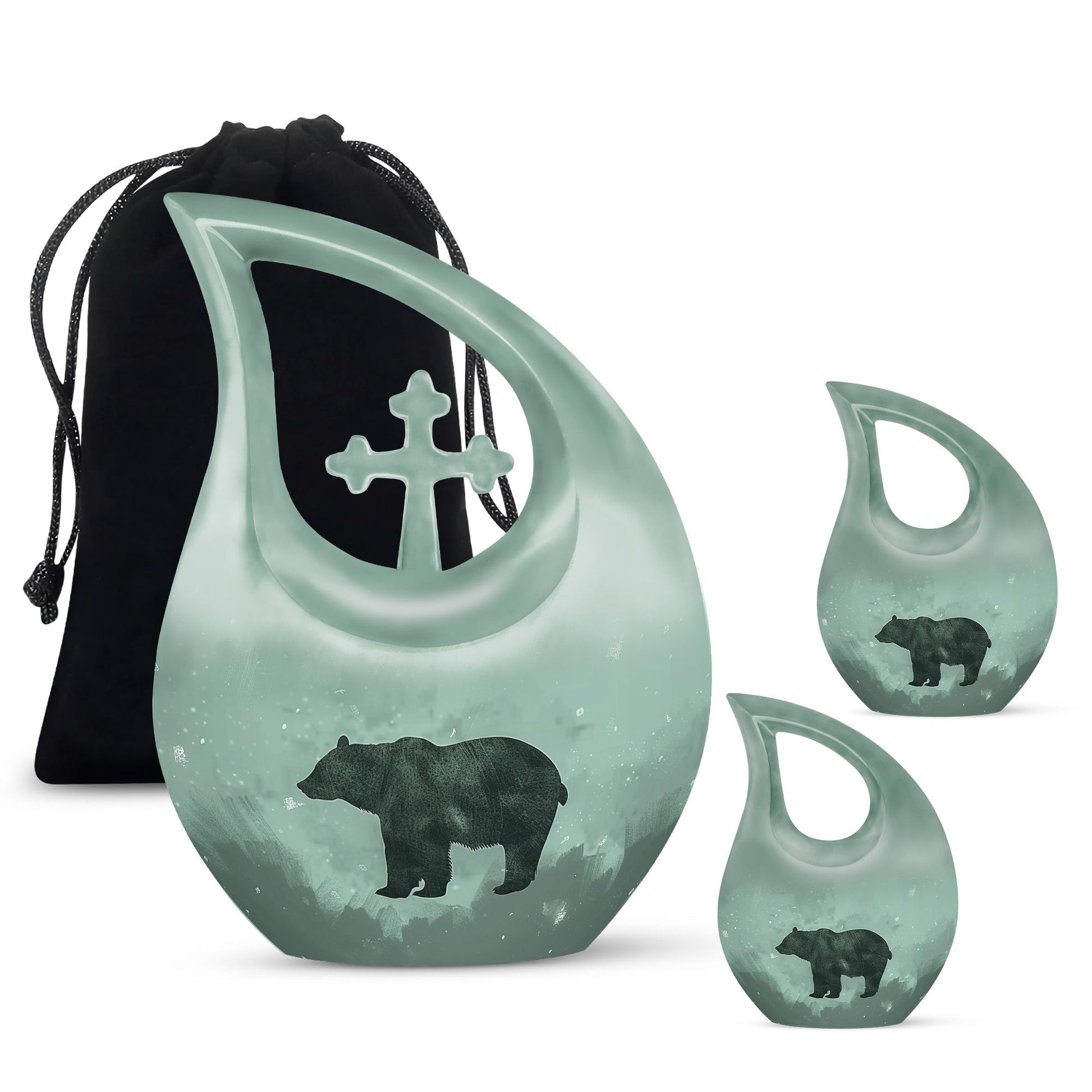Bear Urns For Ashes - Memorial Keepsakes For Ashes