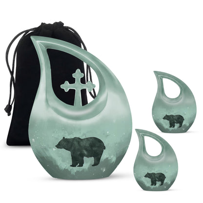 Bear Urns For Ashes - Memorial Keepsakes For Ashes