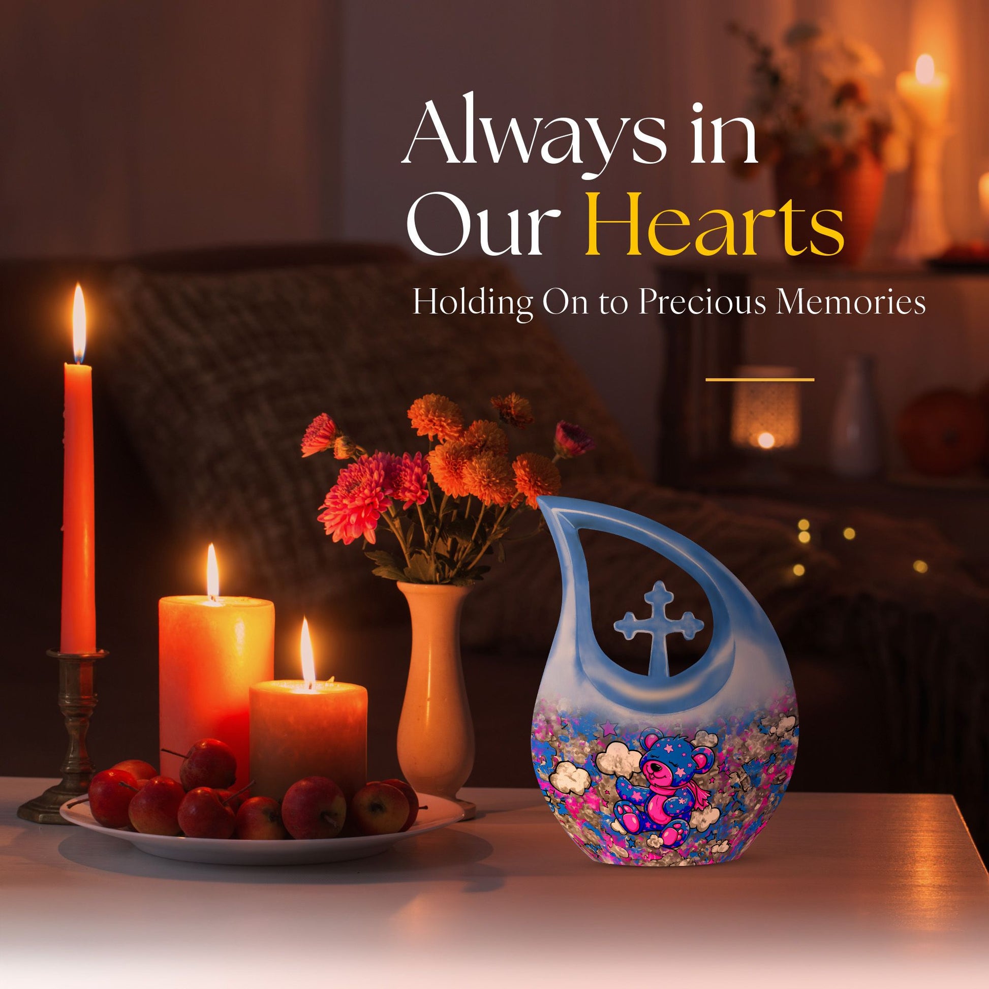 Bear Urns For Ashes - Keepsake Urns
