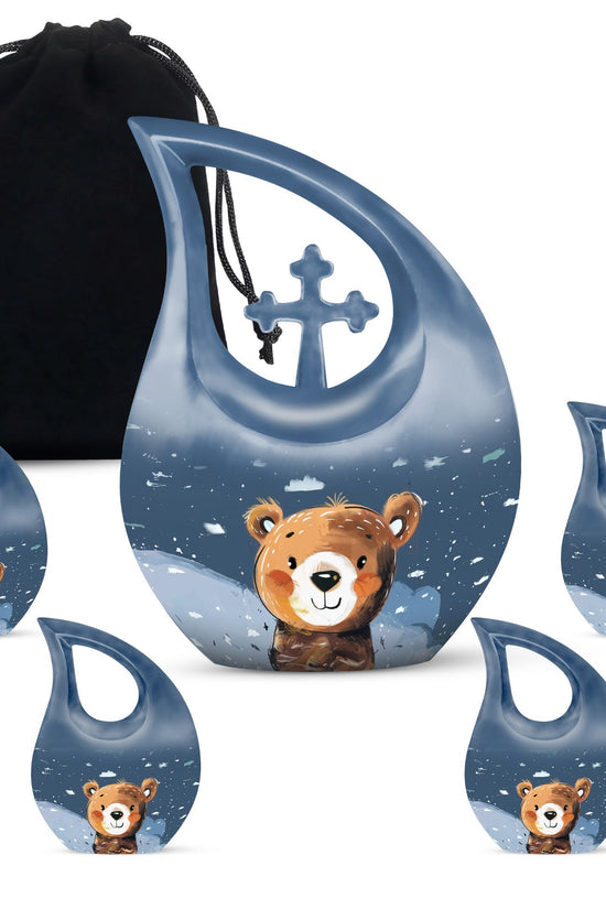 Bear Urns For Ashes - Mini Urns For Human Ashes