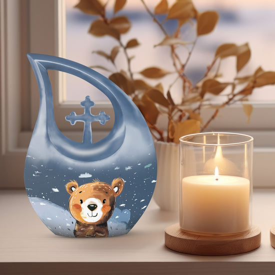 Bear Urns For Ashes - Mini Urns For Human Ashes