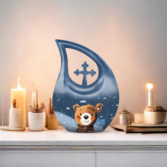 Bear Urns For Ashes - Mini Urns For Human Ashes