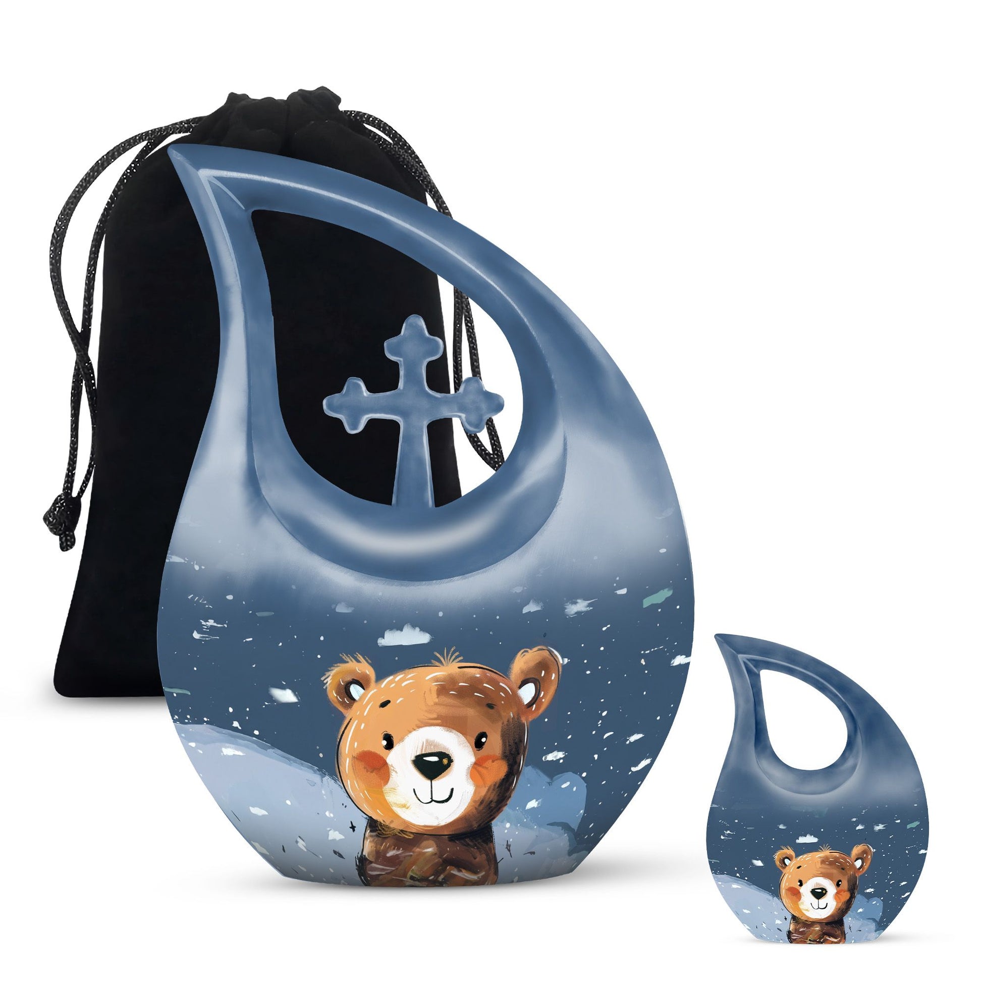 Bear Urns For Ashes - Mini Urns For Human Ashes