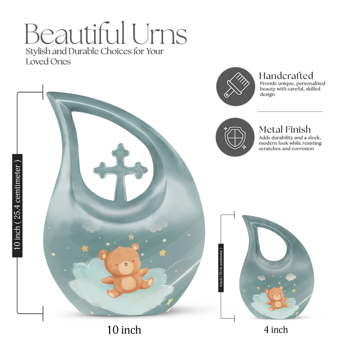 Bear Urns For Ashes - Mini Urns For Sharing Ashes