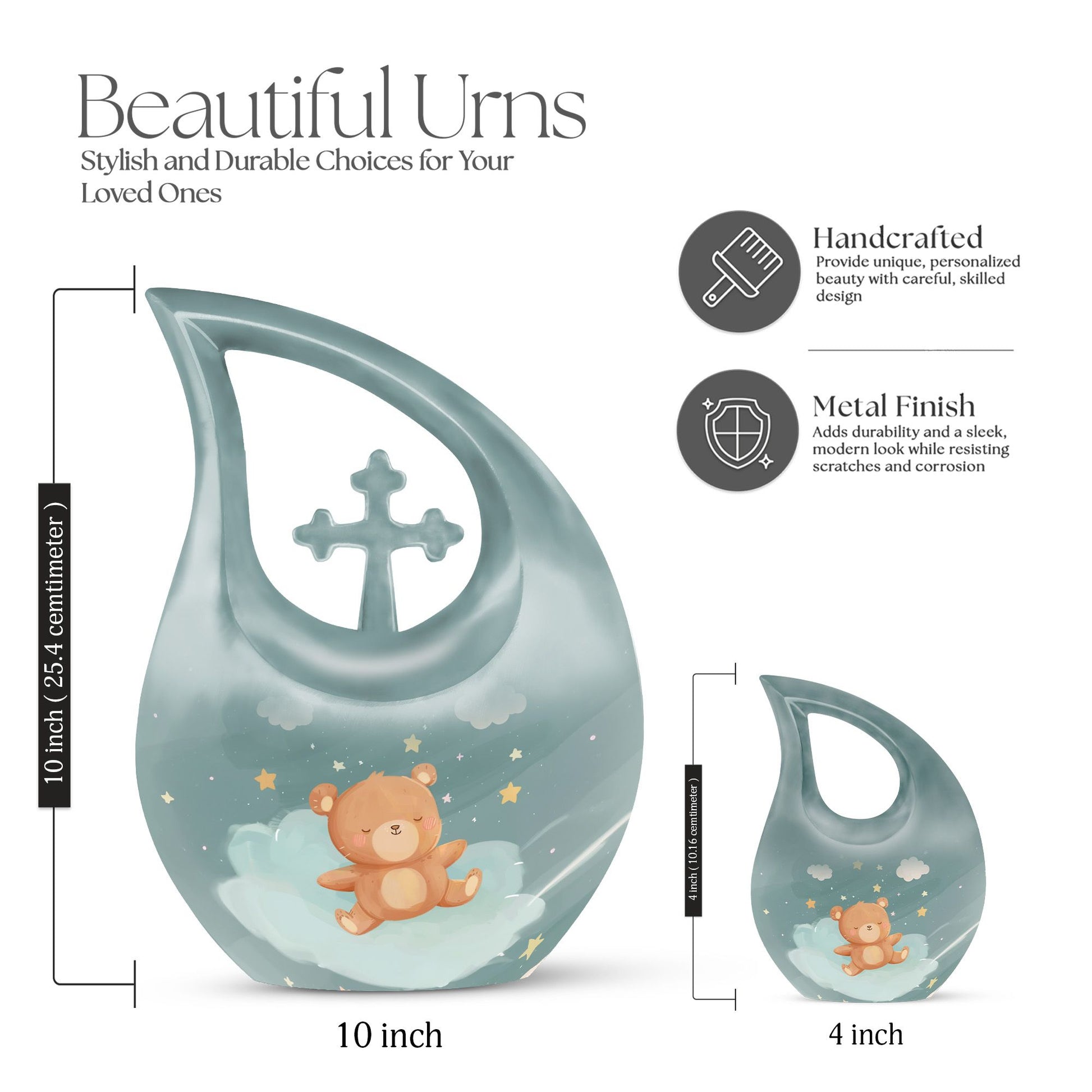 Bear Urns For Ashes - Mini Urns For Sharing Ashes