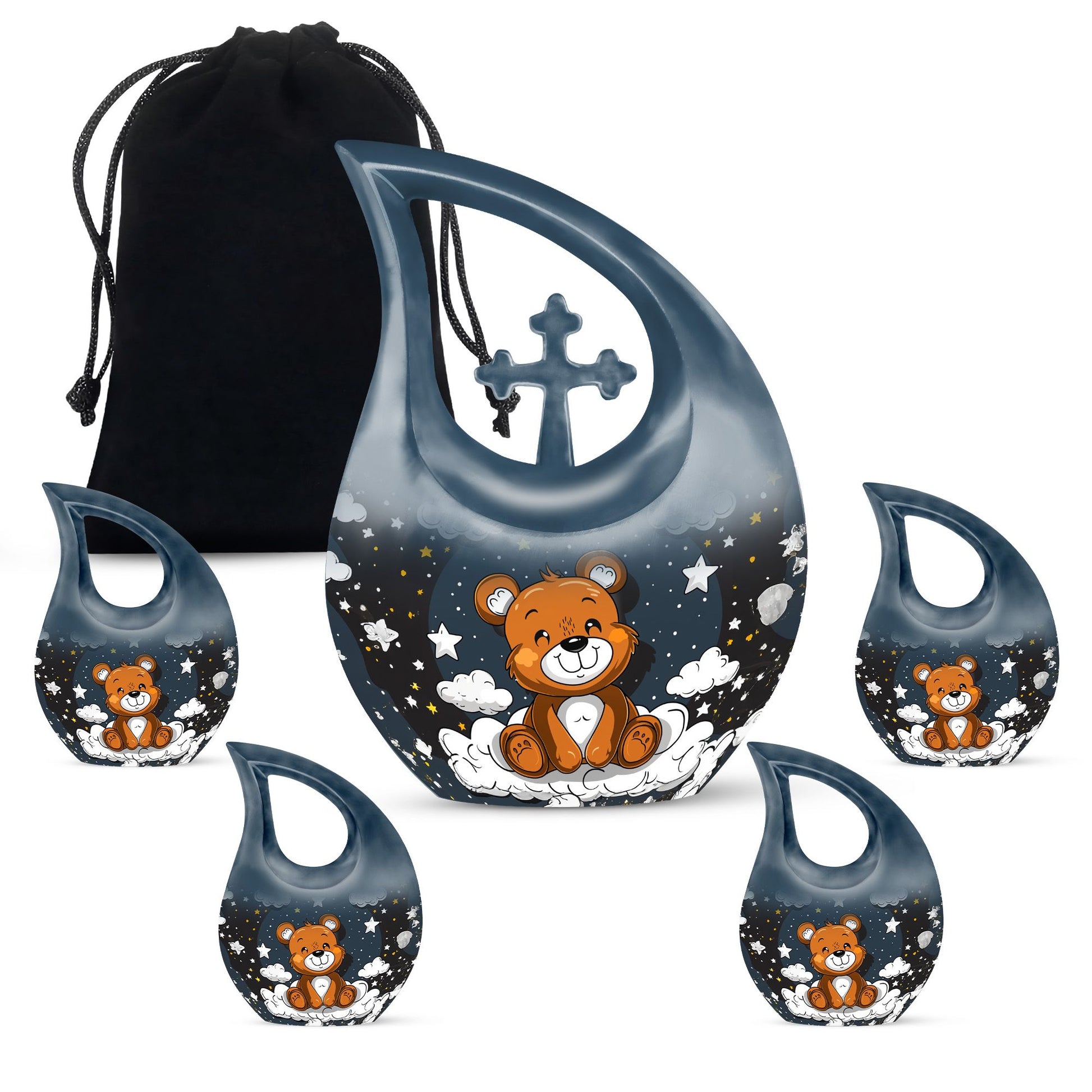 Bear Urns For Ashes - Mini Urns For Ashes