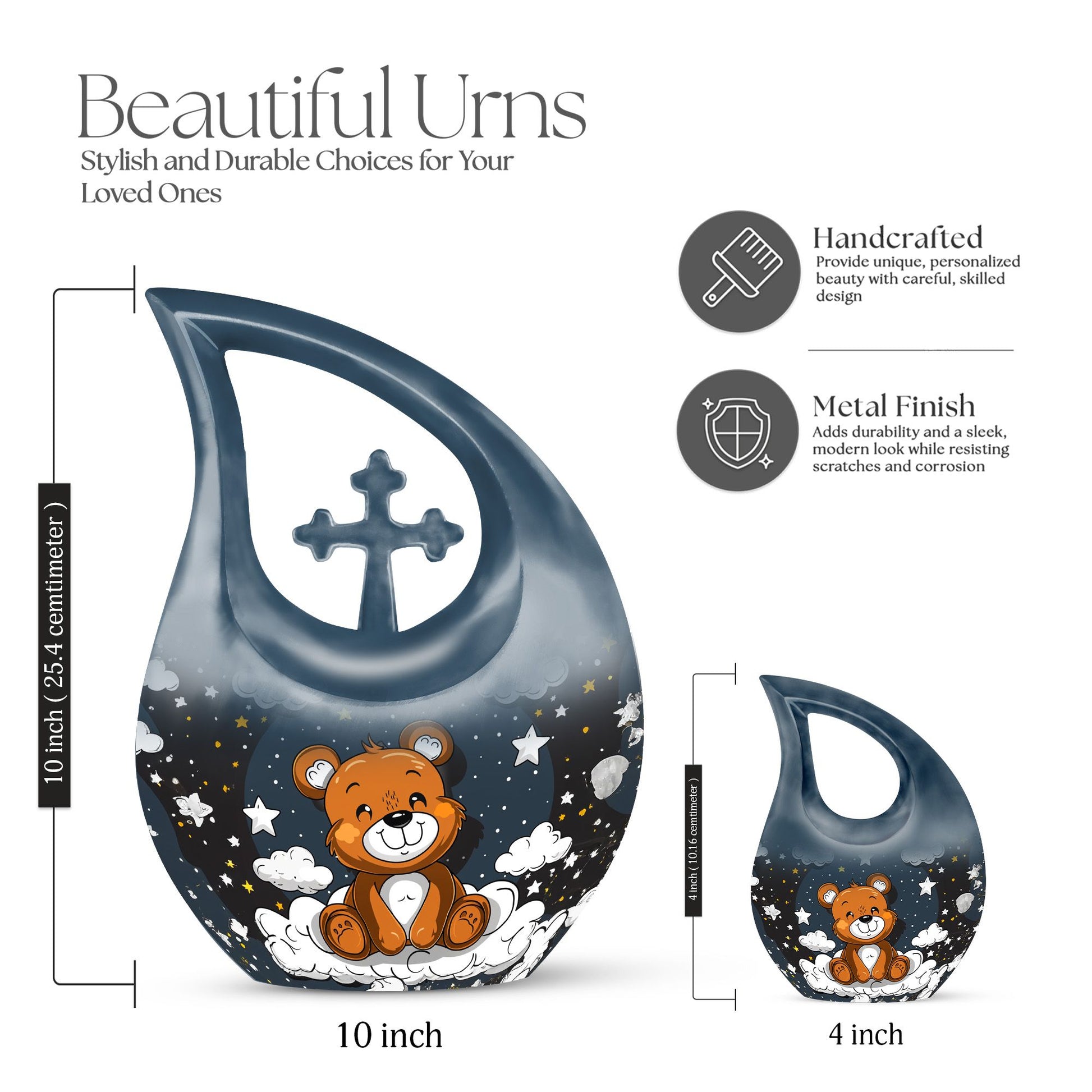 Bear Urns For Ashes - Mini Urns For Ashes