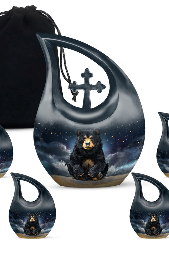 Bear Urns For Ashes - Miniature Urns For Human Ashes