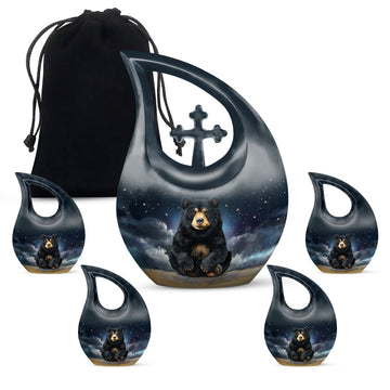Large Urn With 4 Keepsake