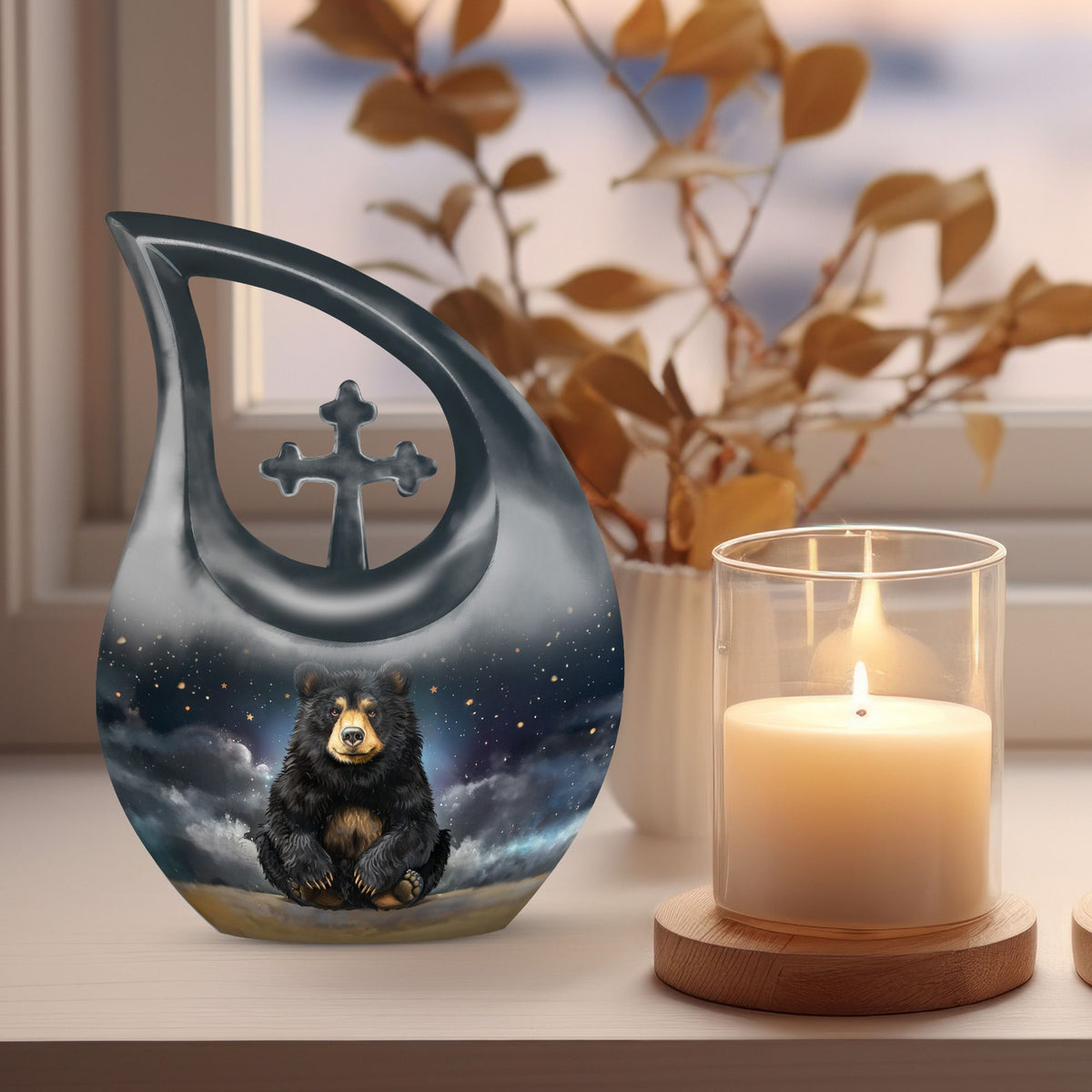 Bear Urns For Ashes - Miniature Urns For Human Ashes