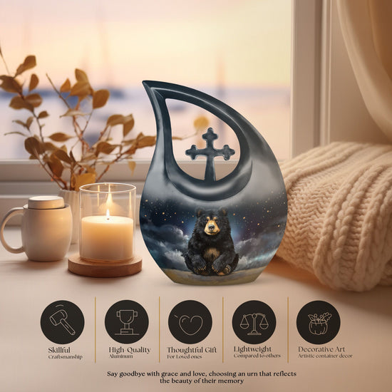 Bear Urns For Ashes - Miniature Urns For Human Ashes