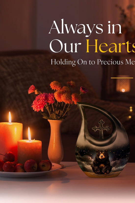 Bear Urns For Ashes - Miniature Urns For Human Ashes