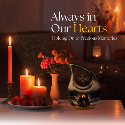 Bear Urns For Ashes - Miniature Urns For Human Ashes