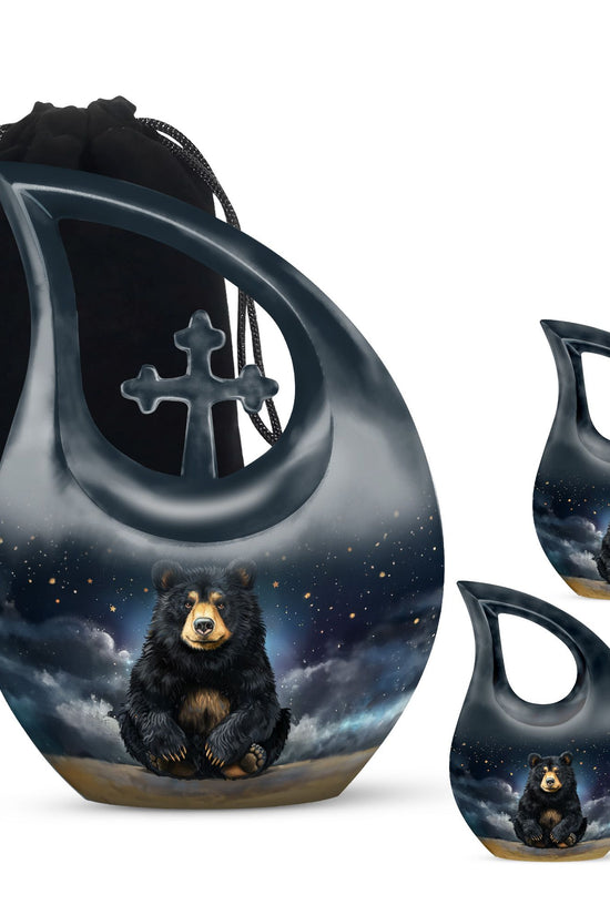 Bear Urns For Ashes - Miniature Urns For Human Ashes