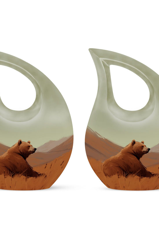 Bear Urns For Ashes - Mini Urns For Human Ashes Mom