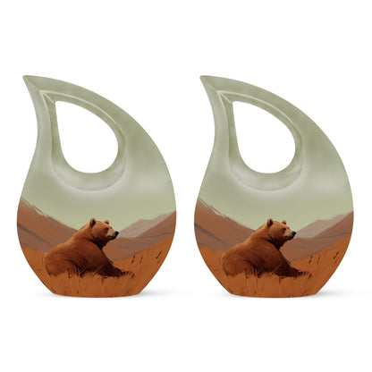 Bear Urns For Ashes - Mini Urns For Human Ashes Mom