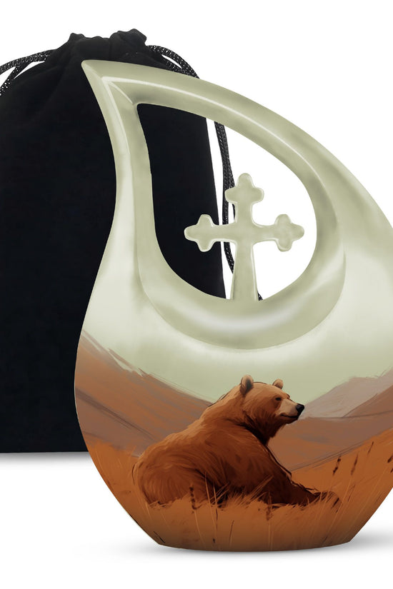 Bear Urns For Ashes - Mini Urns For Human Ashes Mom