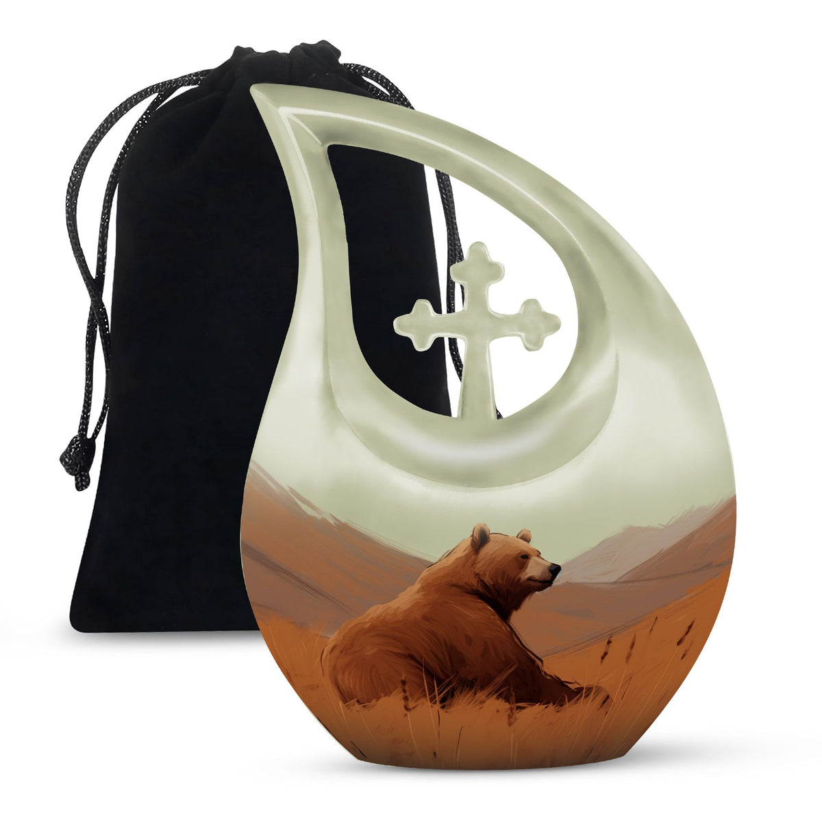 Bear Urns For Ashes - Mini Urns For Human Ashes Mom
