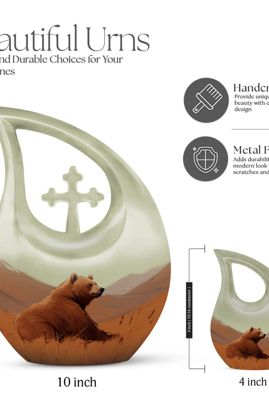 Bear Urns For Ashes - Mini Urns For Human Ashes Mom