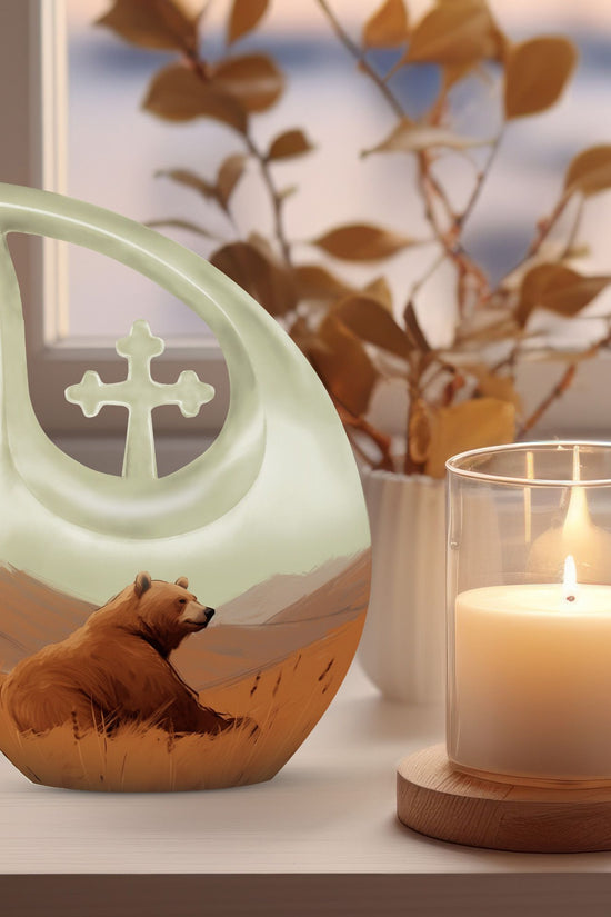 Bear Urns For Ashes - Mini Urns For Human Ashes Mom