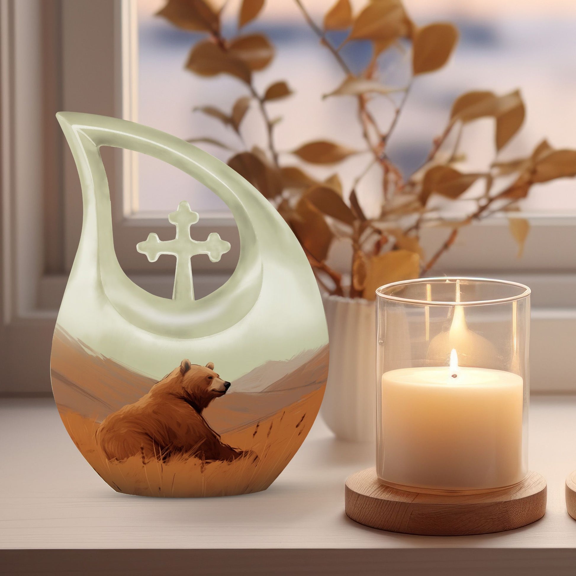 Bear Urns For Ashes - Mini Urns For Human Ashes Mom