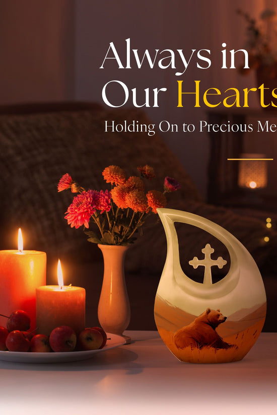 Bear Urns For Ashes - Mini Urns For Human Ashes Mom