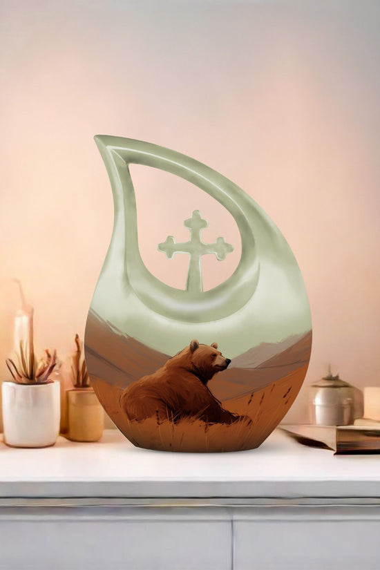 Bear Urns For Ashes - Mini Urns For Human Ashes Mom