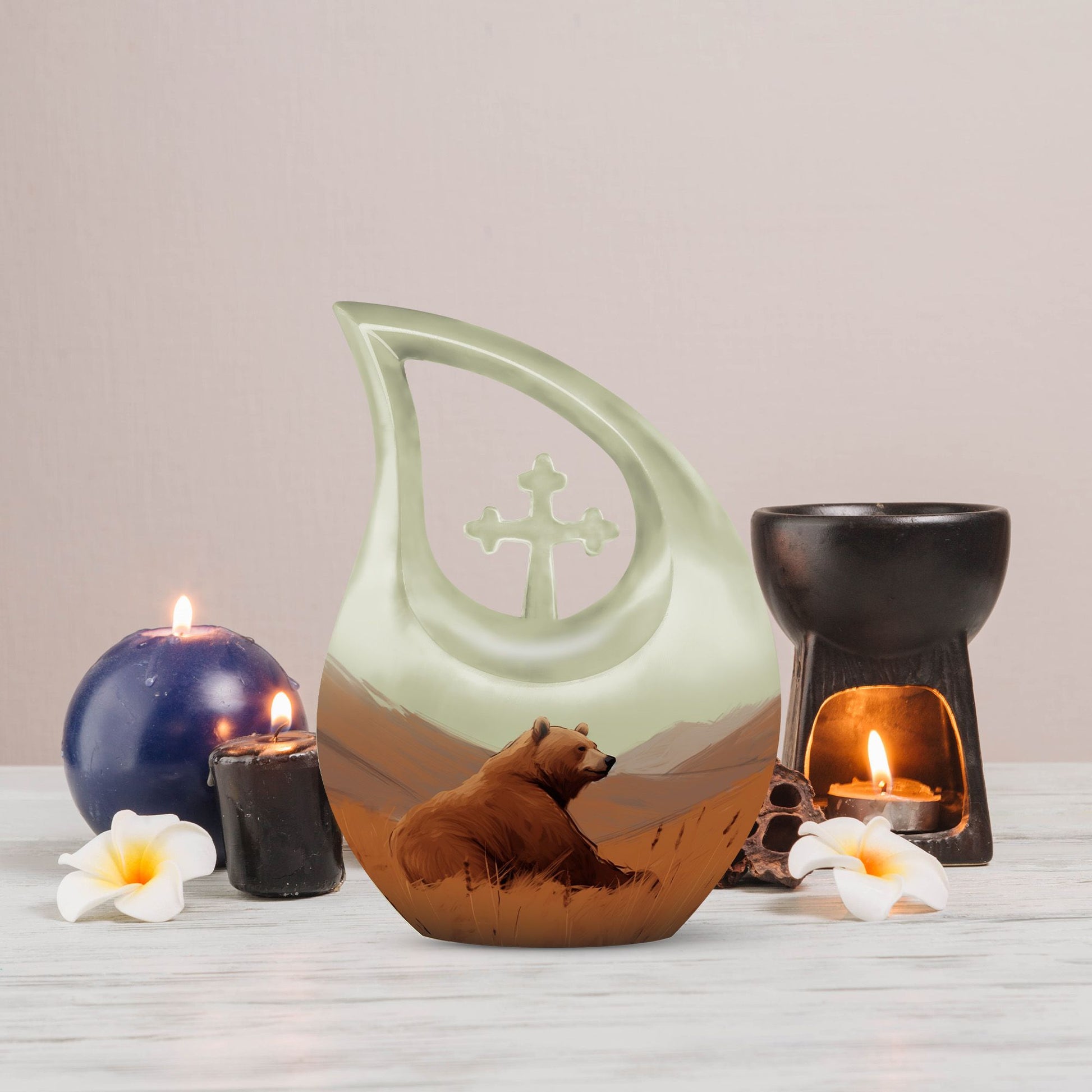 Bear Urns For Ashes - Mini Urns For Human Ashes Mom