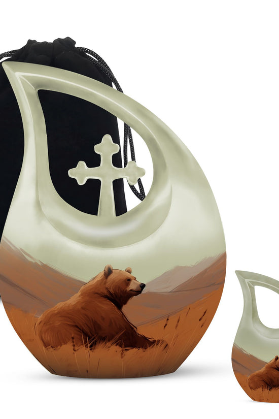 Bear Urns For Ashes - Mini Urns For Human Ashes Mom