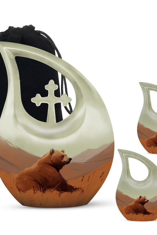 Bear Urns For Ashes - Mini Urns For Human Ashes Mom