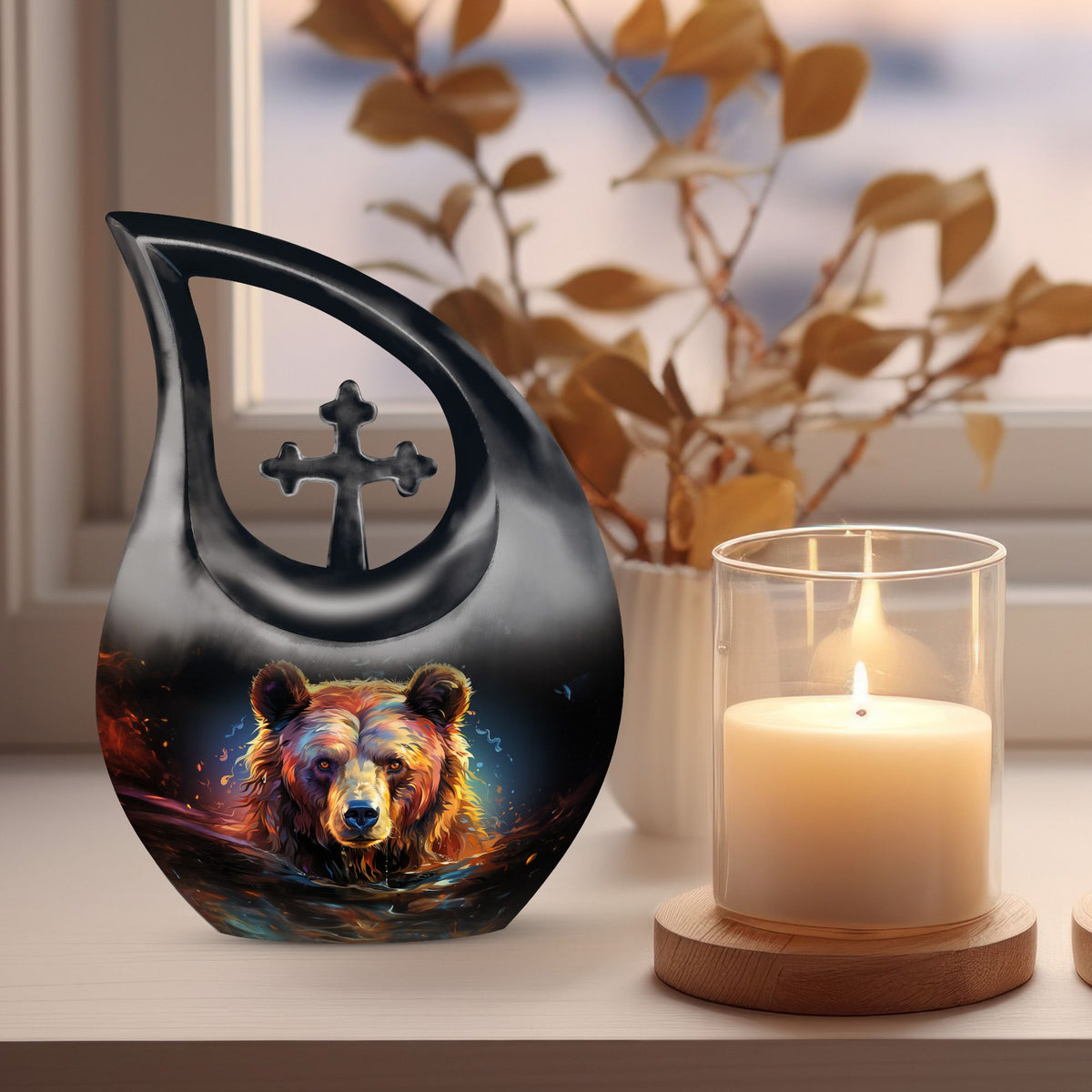 Bear Urns For Ashes - Mini Urn For Ashes