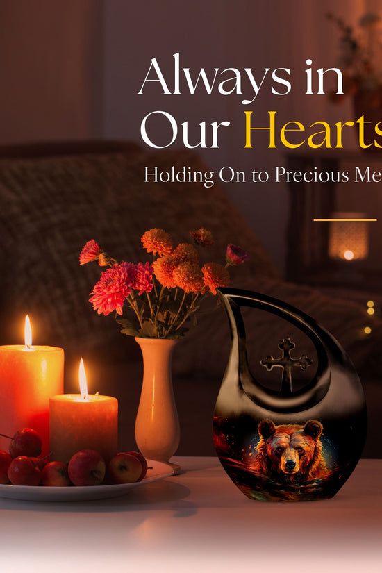 Bear Urns For Ashes - Mini Urn For Ashes