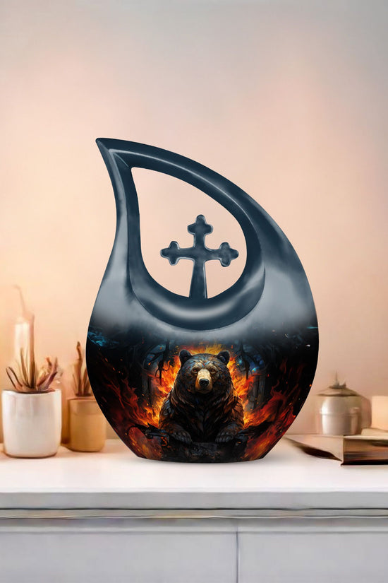 Bear Urns For Ashes - Mini Urns For Human Ashes Dad