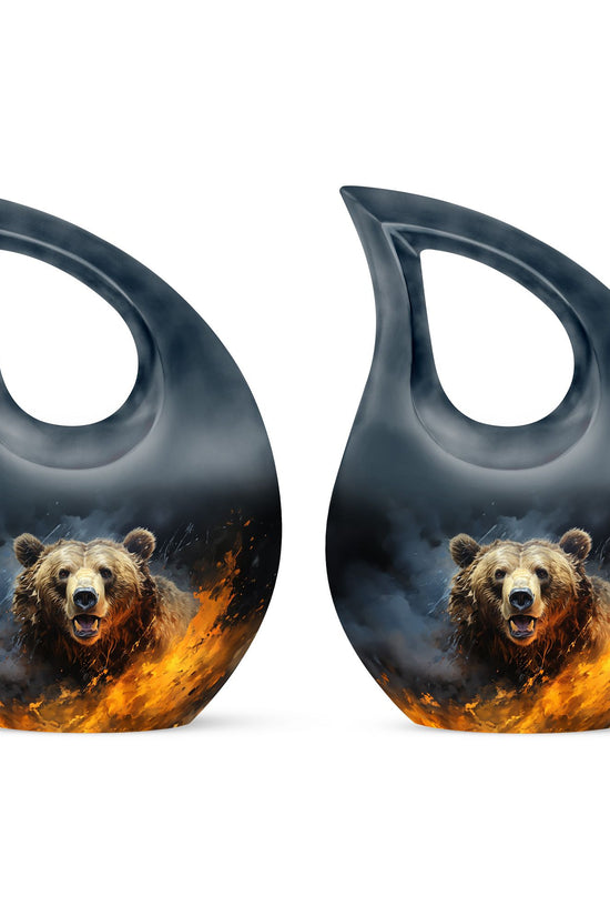 Bear Urns For Ashes - Mini Keepsake Urns For Human Ashes