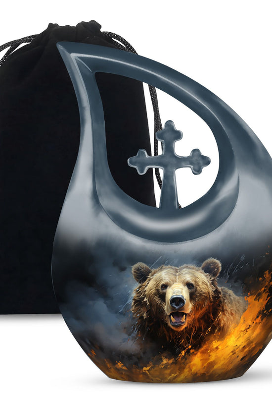 Bear Urns For Ashes - Mini Keepsake Urns For Human Ashes