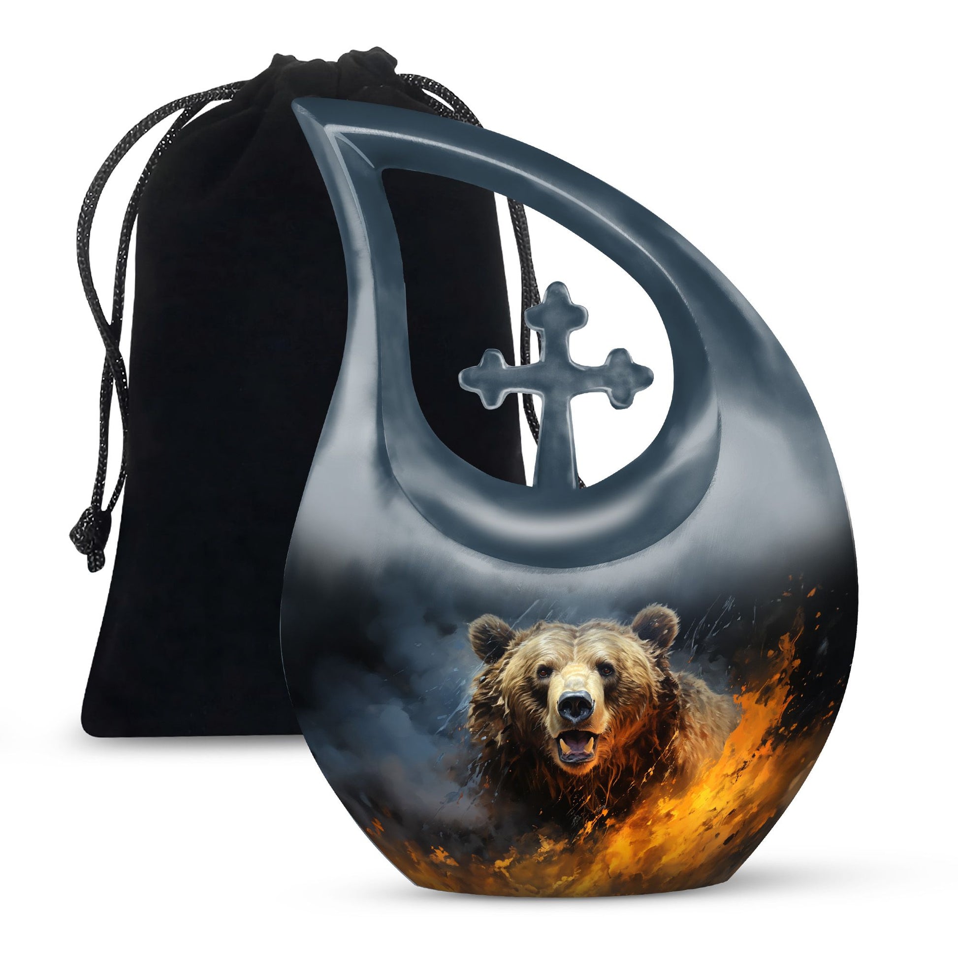 Bear Urns For Ashes - Mini Keepsake Urns For Human Ashes