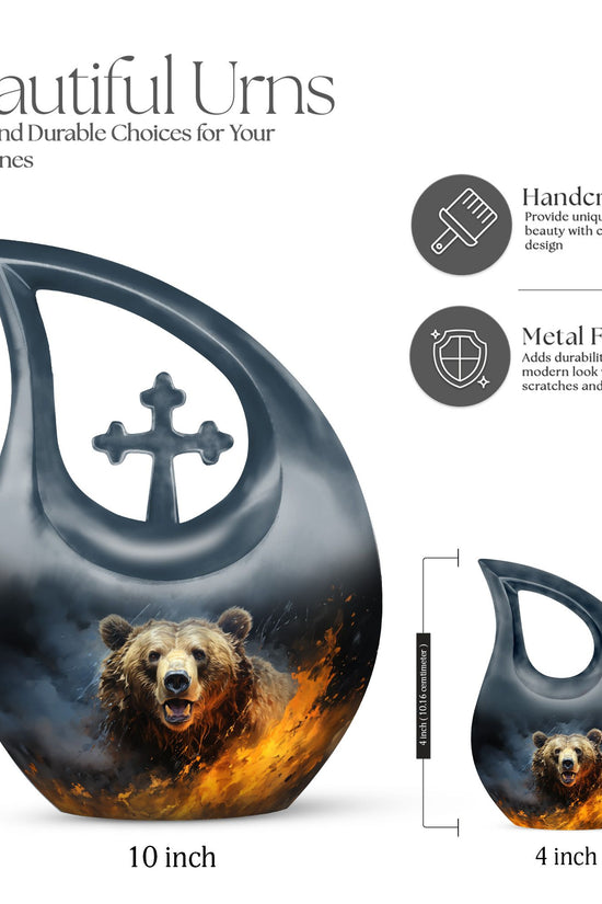 Bear Urns For Ashes - Mini Keepsake Urns For Human Ashes