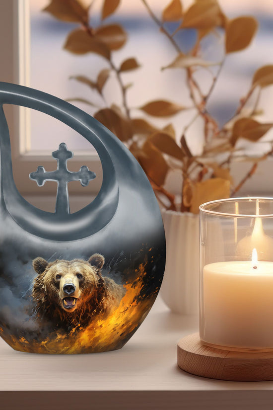 Bear Urns For Ashes - Mini Keepsake Urns For Human Ashes