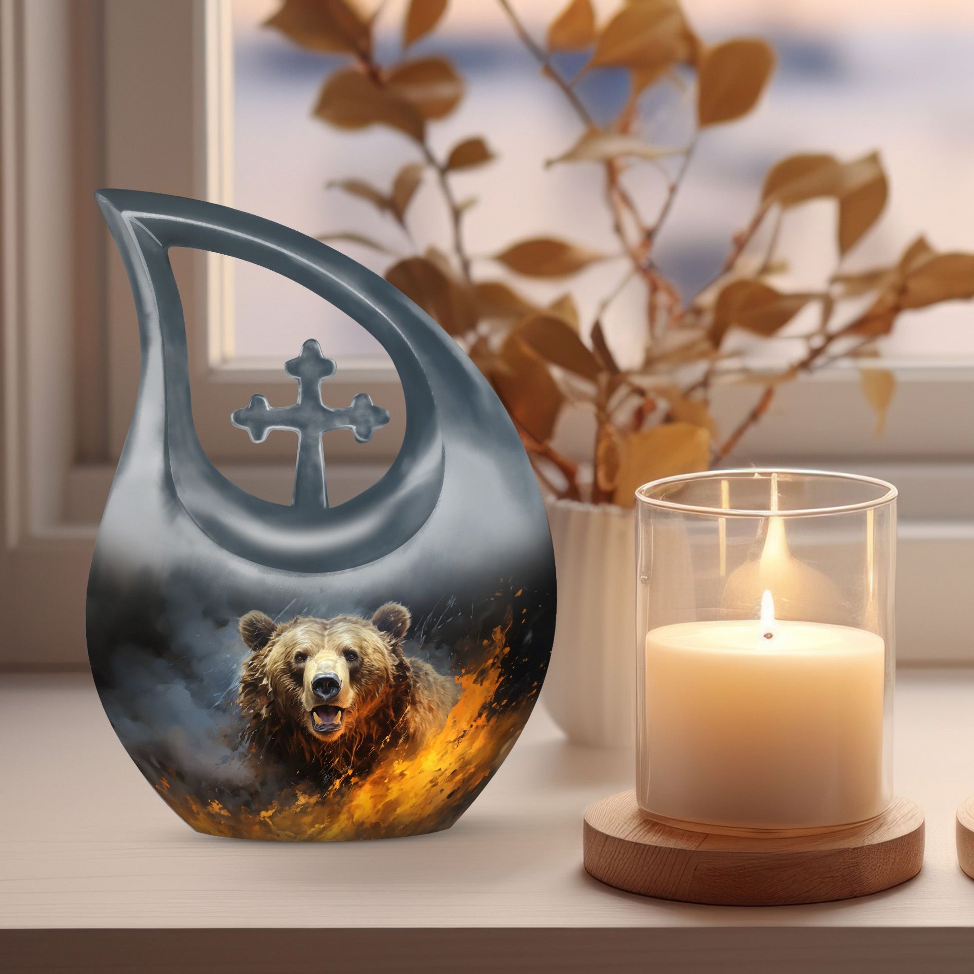 Bear Urns For Ashes - Mini Keepsake Urns For Human Ashes