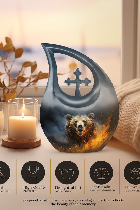 Bear Urns For Ashes - Mini Keepsake Urns For Human Ashes