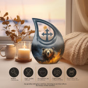 Bear Urns For Ashes - Mini Keepsake Urns For Human Ashes