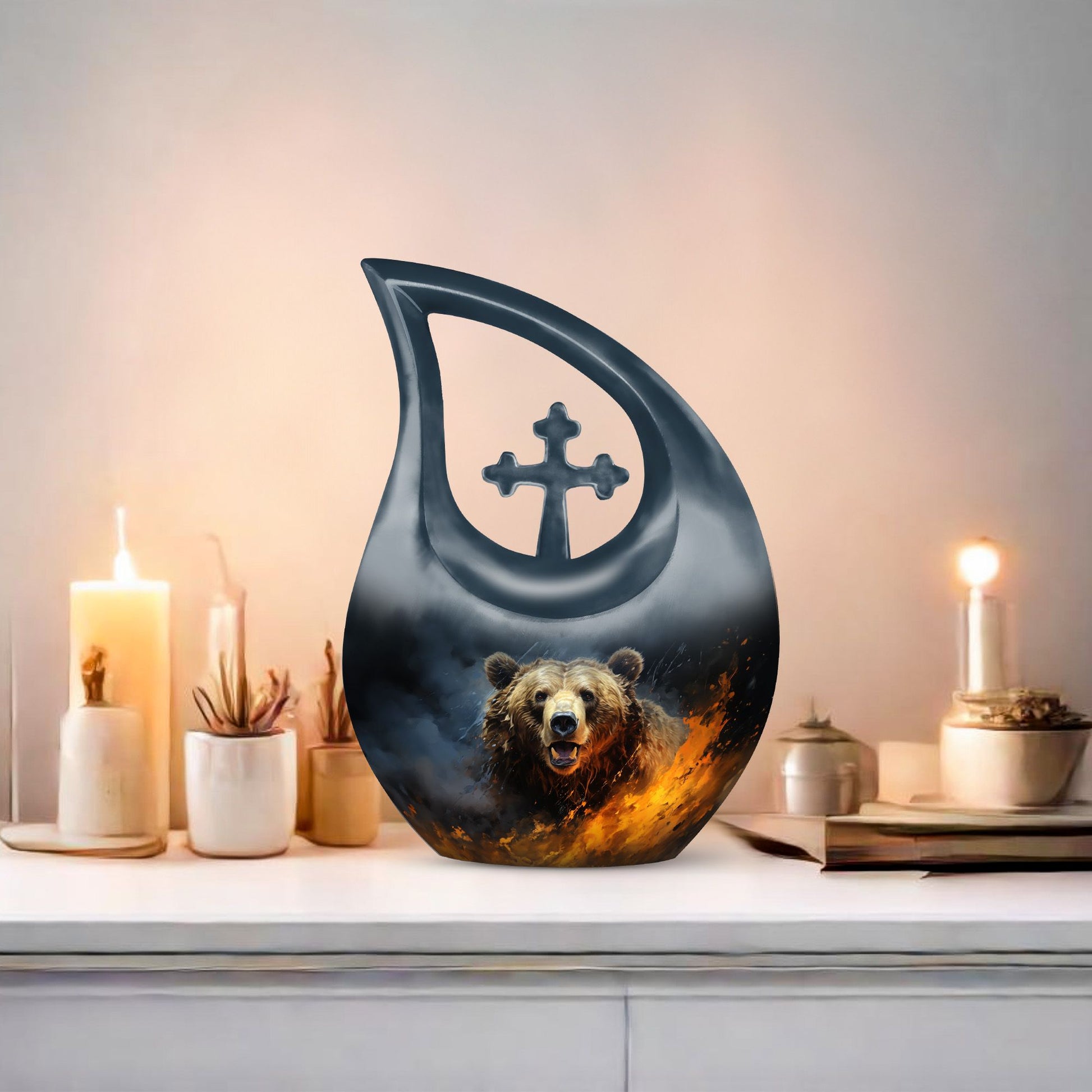Bear Urns For Ashes - Mini Keepsake Urns For Human Ashes