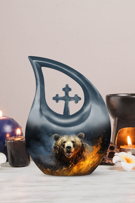 Bear Urns For Ashes - Mini Keepsake Urns For Human Ashes