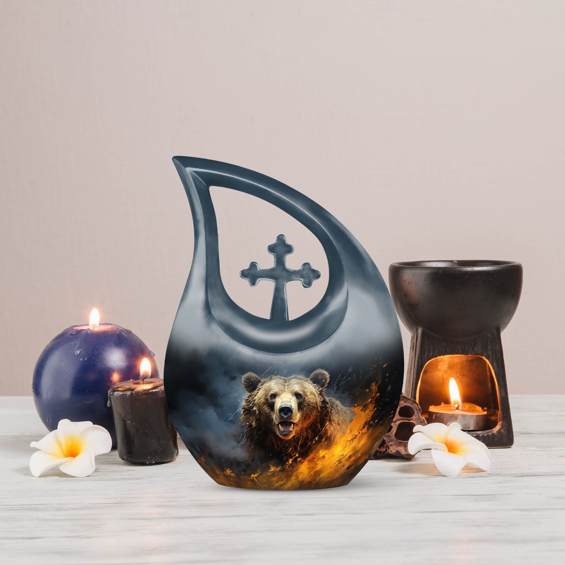 Bear Urns For Ashes - Mini Keepsake Urns For Human Ashes