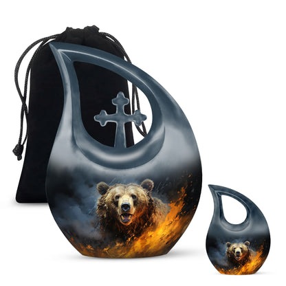 Bear Urns For Ashes - Mini Keepsake Urns For Human Ashes