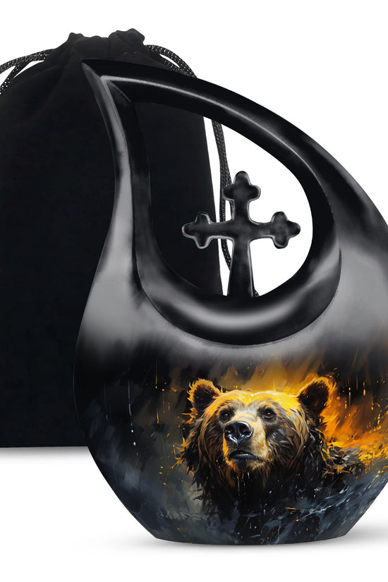 Bear Urns For Ashes - Mini Keepsake Urns