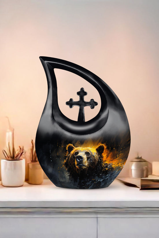 Bear Urns For Ashes - Mini Keepsake Urns