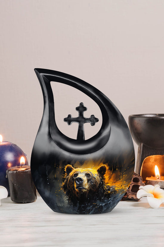 Bear Urns For Ashes - Mini Keepsake Urns