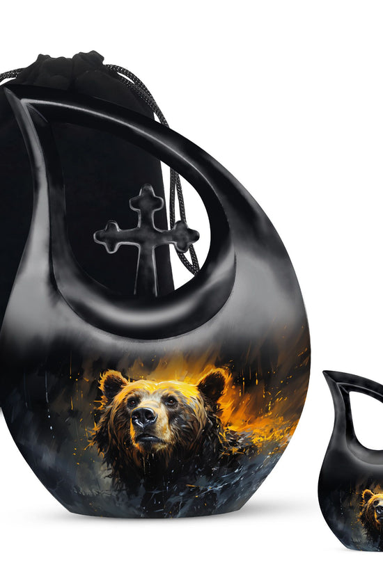 Bear Urns For Ashes - Mini Keepsake Urns