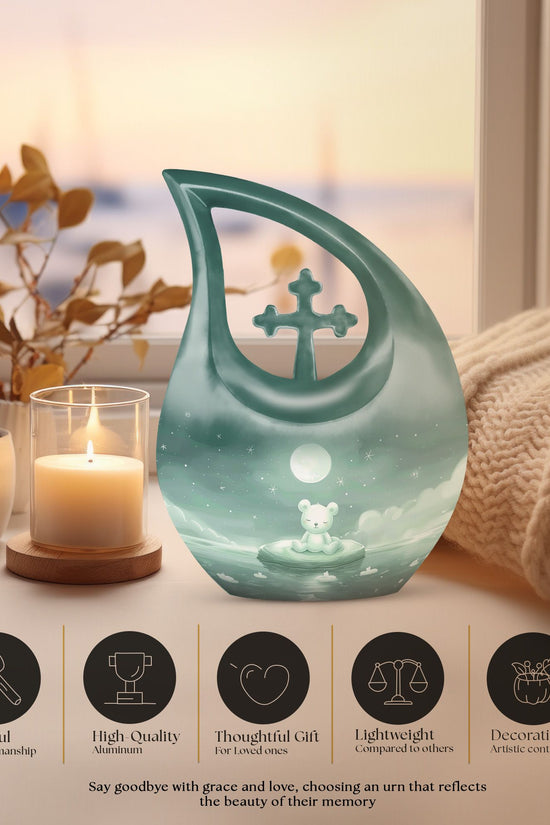 Bear Urns For Ashes - Mini Urns For Human Ashes Keepsake